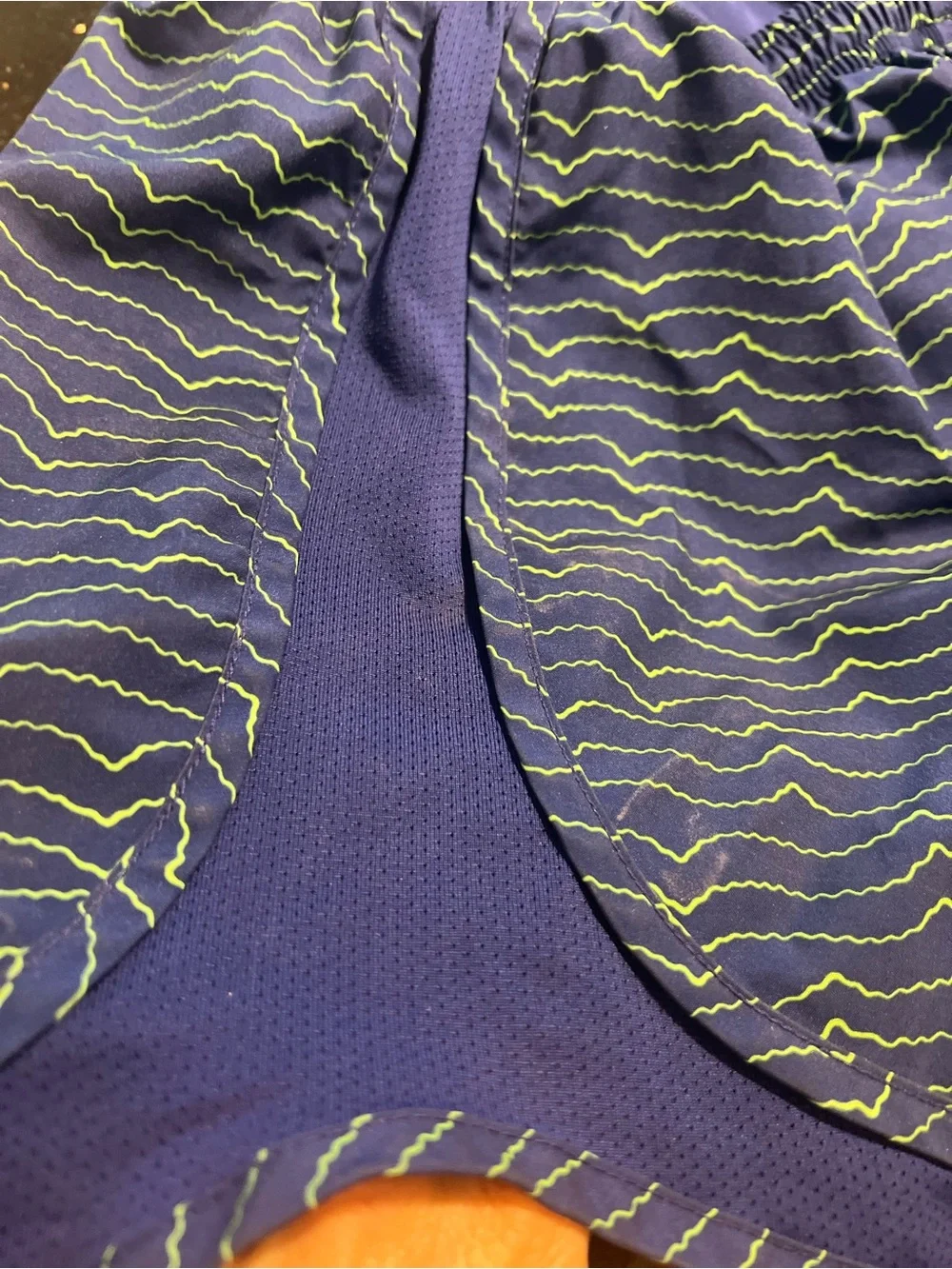 Nike Women’s Athletic Dri-Fit Fully Lined Running Shorts Size Medium